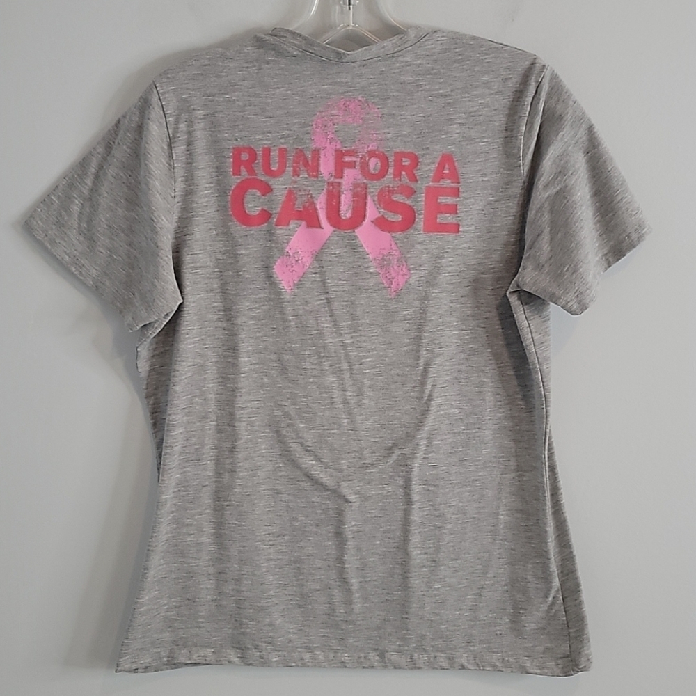 Under Armour RUN FOR A CAUSE PINK RIBBON tee Medium